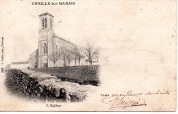 Chaillé Les Marais : L'église - Chaille Les Marais