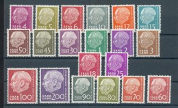 Saar HEUSS 380/99 SATZ** MNH POSTFRISCH 25EUR (70057 - Unused Stamps