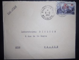 Reunion Lettre De Saint Denis 1952 Pour Lyon - Lettres & Documents