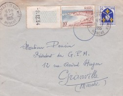 France Timbres Sur Lettre - Briefe U. Dokumente