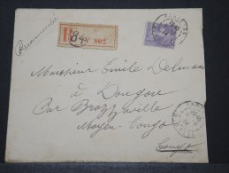 CONGO FRANCAIS - Env Recommandée Pour Dongou - Pas Courant - A Voir - Août 1914 - P16135 - Covers & Documents