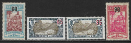 Océanie Neufs Avec Charniére, Surcharger, No: 57 à 60, Coté 8,80 Euros, Y & T,  MINT HINGED, SURCHARGED - Unused Stamps
