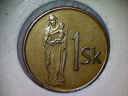 Slovaquie  1 Koruna 1995 - Slovakia