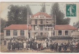 Delcampe - 95 MONTLIGNON / ECOLE DES FILLES EN TRAVAUX     /////    REF  JANV. 16 / BO.  M P  95 - Montlignon