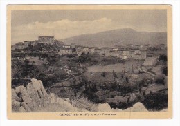 Chiauci (alt. M. 879 S. M. ) - Panorama - Formato Grande -  Viaggiata 1958 - Isernia