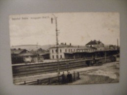 A361.  CPA.. Chemin De Fer. Bahnhof Bebra. Kriegsjahr 1914/15.  Beau Plan Animé. Ecrite & Voyagée 1915 - Bebra