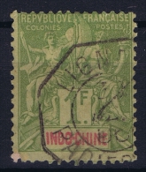 Indochine   Yv Nr 15 Used Cachet LIGNE Ships Cancel - Usados