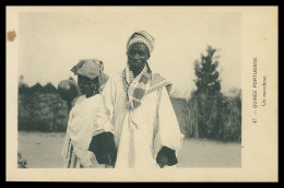 GUINÉ -BISSAU- COSTUMES -Guiné Portugaise - Un Marabout ( Ed. D. A. Longuet Nº 47)   Carte Postale - Guinea-Bissau