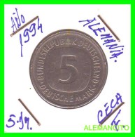 ALEMANIA FEDERAL  MONEDA DE 5 DM  1975-2001 - 5 Marcos