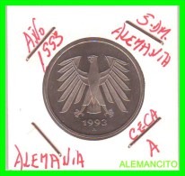 ALEMANIA FEDERAL  MONEDA DE 5 DM  1975-2001 - 5 Mark