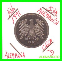 ALEMANIA FEDERAL  MONEDA DE 5 DM  1975-2001 - 5 Marcos