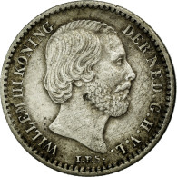 Monnaie, Pays-Bas, William III, 10 Cents, 1889, TTB+, Argent, KM:80 - 1849-1890 : Willem III