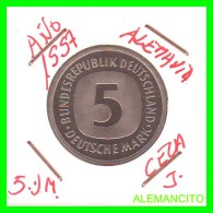 ALEMANIA FEDERAL  MONEDA DE 5 DM  1975-2001 - 5 Mark