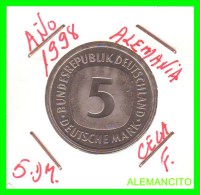 ALEMANIA FEDERAL  MONEDA DE 5 DM  1975-2001 - 5 Marcos