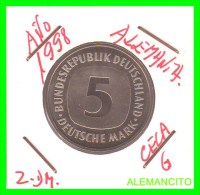 ALEMANIA FEDERAL  MONEDA DE 5 DM  1975-2001 - 5 Mark