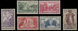 YT 161 Au 166 - Unused Stamps