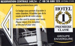 CLE D'HOTEL  HOTEL 1 Premiére Classe - Hotel Key Cards