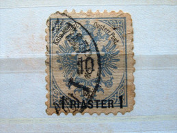 Austria Levant 1888 Scott #17 - Osterreich Offices In Turkey - Oostenrijkse Levant