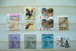 Israel 1990 - 1992 Architecture Birds Candle Holder Plants - Usados (sin Tab)