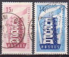 Europa/Cept ´56, Frankreich  1104/05 , O   (M 1794) - 1956