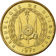 Monnaie, Djibouti, 10 Francs, 1977, FDC, Aluminium-Bronze, KM:E4 - Dschibuti