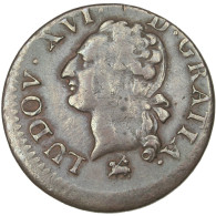 Monnaie, France, Louis XVI, Liard, Liard, 1791, Rouen, TTB, Cuivre, Gadoury:348 - 1774-1791 Lodewijjk XVI