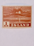 ISLAND / ISLANDE  1948 , SCOTT # 251 - Unused Stamps