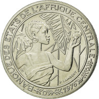 Monnaie, États De L'Afrique Centrale, 500 Francs, 1976, Paris, FDC, Nickel - Gabón