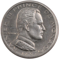 Monnaie, Monaco, 1/2 Franc, 1965, SUP+, Nickel, KM:E52, Gadoury:149 - 1960-2001 Nieuwe Frank