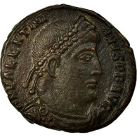 Monnaie, Valentinian I, Nummus, Siscia, TTB+, Cuivre, Cohen:37 - La Fin De L'Empire (363-476)