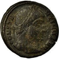 Monnaie, Constantin II, Nummus, Siscia, TTB+, Cuivre, Cohen:123 - The End Of Empire (363 AD To 476 AD)