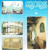 Ancien Dépliant Sur Les Musées De La Ville De Mons, Belgique (vers 1995) - Tourism Brochures