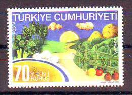 Turkey 2005 Y Europa Cept Gastronomy Mi No 3438 MNH - Ungebraucht