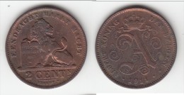 **** BELGIQUE - BELGIUM - 2 CENTIMES 1911 ALBERT I KONING DER BELGEN **** EN ACHAT IMMEDIAT - 2 Cent