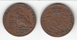 **** BELGIQUE - BELGIUM - BELGIE - 1 CENTIME 1902 LEOPOLD II KONING DER BELGEN **** EN ACHAT IMMEDIAT - 1 Cent