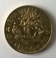 Monnaie - Italie - 200 Lire 1994 - Superbe  - - 200 Lire