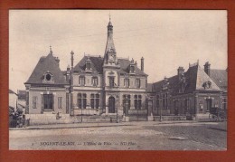 1 Cpa Nogent Le Roi Hotel De Ville - Nogent Le Roi