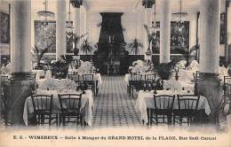 Wimereux     62    Salle A Manger Du Grand Hôtel De La Plage Rue Carnot - Autres & Non Classés