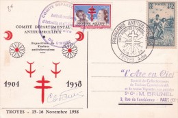 France Timbres Sur Lettre - Storia Postale