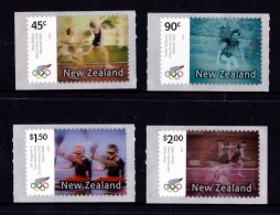 New Zealand 2004 Olympic Games Gold Medal Winners Self-adhesives Set Of 4 MNH - Unused Stamps