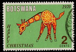 (cl.12 - P.20) Botswana Ob N° 220 (ref. Michel Au Dos) - Girafe  - - Giraffen