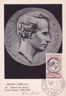 France N°1043 - Carte Maximum - Gérard De Nerval - 1950-1959