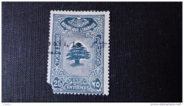 Grand Liban 1954  N°201 A Maury Oblitéré Défectueux Sur Coté Gauche ( Voir Scan ) - Oblitérés