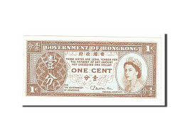 Billet, Hong Kong, 1 Cent, 1961, KM:325b, NEUF - Hong Kong