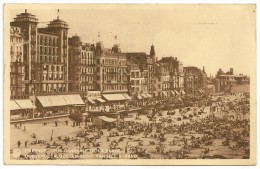 OSTENDE: Vue Générale De La Plage / OOSTENDE: Algemeen Zight Van Het Strand.Collection Thill. - Collections & Lots