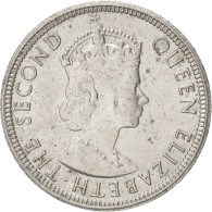 Monnaie, Mauritius, Elizabeth II, 1/4 Rupee, 1975, SUP, Copper-nickel, KM:36 - Mauricio