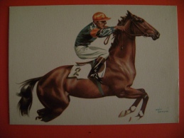 CPM ILLUSTRATEUR BERMOND - JOCKEY - Bermond