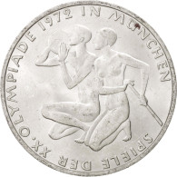 Monnaie, République Fédérale Allemande, 10 Mark, 1972, Hamburg, SPL, Argent - Other & Unclassified
