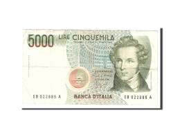 Billet, Italie, 5000 Lire, 1985, 1985-01-04, KM:111b, TB - 5000 Liras