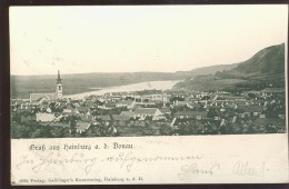 AUSTRIA HAINBURG A.D. DONAU OLD POSTCARD - Hainburg